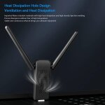 Subzonal - cle wifi puissante adaptateur wifi usb pour pc de bureau 1300mbps dual 5dbi antenna 5g / 2. ...