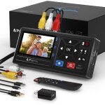 Subzonal - convertisseur vhs vers numrique, numerisation cassette video avec tlcommande, rca to hdmi ...