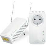 Subzonal - cpl 600 mpbs wifi 300 mbps lot de 2 prise filtre port ethernet compatible avec internet box ...