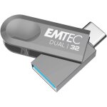 Subzonal - emtec - cl usb 3. 2 usb - a type - c dual d280 ecmmd32gd283 - flash drive compatibilit universell ...