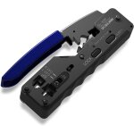 Subzonal - gj671bl pince � sertir rj45 pour connecteur r�seau cat5 / cat5e / cat6 / cat6a / cat7 fiche ...