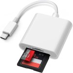 Subzonal - lecteur carte sd usb c, adaptateur carte sd usb c pour sd / tf, lecteur de carte micro sd ...
