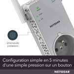 Subzonal - netgear répéteur wifi (ex6130), amplificateur wifi ac1200, wifi booster, jusqu'à 90m et 20 ... Subzonal - netgear répéteur wifi (ex6130), amplificateur wifi ac1200, wifi booster, jusqu'à 90m et 20 ...