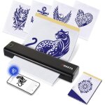 Subzonal - orgsta s008 imprimante  tatouage thermique bluetooth, appareil transfert pochoir portable ...