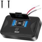Subzonal - prise usb 4 ports mise  niveau 12 v avec interrupteur  bouton - poussoir 12 v - plaque faceplate ...