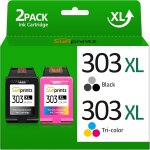 Subzonal - sunprintz 303xl cartouches d'impression noir et couleur, pour hp 303, pour hp 303xl pour hp ... Subzonal - sunprintz 303xl cartouches d'impression noir et couleur, pour hp 303, pour hp 303xl pour hp ...