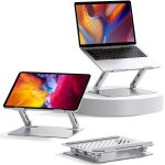 Subzonal - support ordinateur portable r�glable pliable repose bureau ergonomique refroidissement ventil� ...