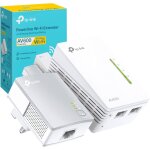 Subzonal - tl - wpa4221 kit av600 adaptateur cpl kit d'extension wifi, wifi n300, ports ethernet, adaptateur ...