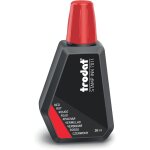 Subzonal - trodat encre  tampon sans huile pour recharger tampons encreurs. flacon de 28ml rouge