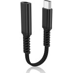Subzonal - usb c to 3. 5mm headphone cable, type c male to 3. 5mm female aux audio dongle converter, ...