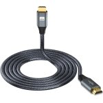 Suny - 15m cble hdmi, 4k cble hdmi 2. 0 haute vitesse, cable hdmi a cordon braqu 1080p 720p compatible ...