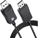 Suny - cble displayport 8k, cable display port 1. 4 supporte 8k@60hz 4k@144hz, 48gbps, hbr3, dsc, hdr ...