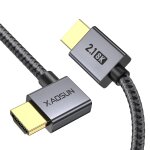 Suny - cble hdmi 2. 1 a angle droit de 2 m, 48 gbit / s ultra haut dbit compatible 8k @ 60 hz 4k @ ...