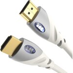 Suny - cble hdmi - rsolution 4k - vido hdr - 18 gbps - vitesse eclair - connecteurs v - grip - triple ...