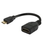 Suny - câble mini hdmi 15 cm, mini adaptateur hdmi mâle vers hdmi femelle, prise en charge 1080p full ... Suny - câble mini hdmi 15 cm, mini adaptateur hdmi mâle vers hdmi femelle, prise en charge 1080p full ...
