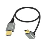 Suny - cble mini hdmi vers hdmi 2. 1 8k@60hz 48gbps courb a 90 degrs vers le haut, compatible avec ...