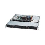 Supermicro sc813m ftqc - r407cb - montable sur rack 1u - atx - sata / sas - hot - swap 400 watt - noir ...