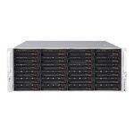 Supermicro sc846 be1c - r1k23b - montable sur rack 4u - extended atx amliore - sata / sas - hot - swap ...
