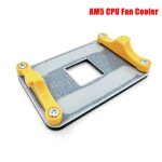Support de dissipateur thermique pour processeur amd ryzen socket am4, refroidisseur de ventilateur, ...