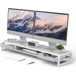 Support de dual moniteurs , réhausseur d'ecran d'ordinateur avec 2 tiers en acrylique, pour pc / ordinateur ... Support de dual moniteurs , réhausseur d'ecran d'ordinateur avec 2 tiers en acrylique, pour pc / ordinateur ...