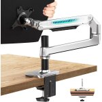 Support ecran pc moniteur ¿ bras ecran pc vesa 75 / 100mm convient aux moniteurs plats / incurvs de ...