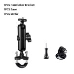 Support de guidon de moto en aluminium, support d'invite de vélo, gopro fore12, 11, 10, 9, 8, insta360 ... Support de guidon de moto en aluminium, support d'invite de vélo, gopro fore12, 11, 10, 9, 8, insta360 ...