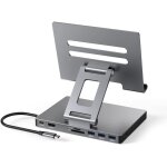 Support de hub usb c pour ipad pro m4 m2 m1 13 12, 9 11  ipad air station d'accueil pliable avec hdmi ...