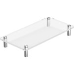 Support de moniteur en acrylique robuste pour ordinateur portable / ordinateur / imprimante, pour bureau ...