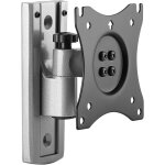 Support murale tv 13 - 27  s3111 (33 - 69cm) suspendu orientable inclinable support ecran pc tv universel ...