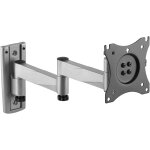 Support murale tv 13 - 27  s3511 (33 - 69cm) suspendu orientable inclinable support ecran pc tv universel ...