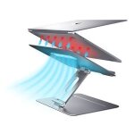 Support pour ordinateur aluminium, support r�glable pour ordinateur portable, compatible avec macbook ...