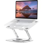 Support pour ordinateur portable pour bureau, support réglable rotatif a 360, support elévateur pliable ... Support pour ordinateur portable pour bureau, support réglable rotatif a 360, support elévateur pliable ...