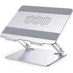 Support pour ordinateur portable, el�vateur ergonomique en alliage d'aluminium pour bureau, support ajustable ...