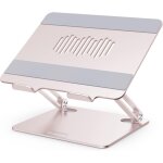 Support pour ordinateur portable, elvateur ergonomique en alliage d'aluminium pour bureau, support ajustable ...