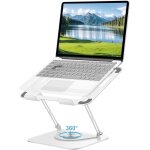 Support pour ordinateur portable, support pc portable avec base pivotante a 360, réglable en hauteur, ... Support pour ordinateur portable, support pc portable avec base pivotante a 360, réglable en hauteur, ...