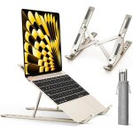Support ordinateur portable, support pc portable pliable a surélever 6 angles réglable, antidérapant ... Support ordinateur portable, support pc portable pliable a surélever 6 angles réglable, antidérapant ...