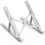 Support pliable et portable en aluminium pour ordinateur portable support de bureau avec 6 niveaux de ...