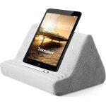 Support de tablette doux avec poche, support de coussin de tablette, rglable a 3 angles de vue, support ...