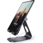 Support de tablette, support de tablette réglable station d'accueil de bureau compatible avec ipad pro ... Support de tablette, support de tablette réglable station d'accueil de bureau compatible avec ipad pro ...