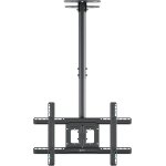 Support television plafond pour 32  - 80  tv ecran, support tv plafond de 68 kg - accroche tele plafond ...