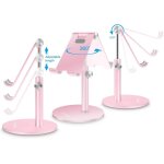 Support universel rglable en aluminium pour tablette / tlphone, ipad 2018 pro 10, 5 / 9, 7 / 12, 9, ...