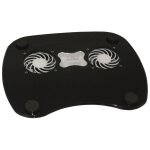 Support ventilé deux ventilateurs pr pc portable Support ventilé deux ventilateurs pr pc portable