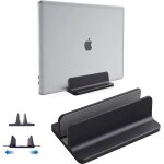 Support vertical pour ordinateur portable en aluminium r�glable pour macbook pro / air, ipad, samsung, ...