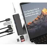Surface pro 8 / 9 / 10 / 11 / x docking station - adaptateur surface pro 9 avec hdmi 4k, thunderbolt ...