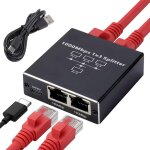 Switch ethernet 1  3 1000mbps multiprise rj45, 1 pices hub rj4, hub ethernet pour les ordinateurs les ...