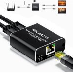 Switch ethernet 2 ports répartiteur cable ethernet rj45 1000mbps splitter ethernet lan 1 to 2 pour ordinateur ... Switch ethernet 2 ports répartiteur cable ethernet rj45 1000mbps splitter ethernet lan 1 to 2 pour ordinateur ...
