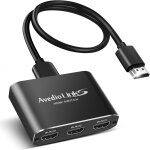 Switch hdmi 4k aluminum, 4k@60hz switch hdmi 3 ports commutateur, 3 entrées à 1 sortie hdmi switcher ... Switch hdmi 4k aluminum, 4k@60hz switch hdmi 3 ports commutateur, 3 entrées à 1 sortie hdmi switcher ...