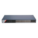 Switch poe hikvision 24 ports poe - ds - 3e1528p - si - 24p4f