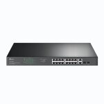 Switch tp - link 18 - port gigabit rackmount switch with 16 - port poe +