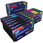 T0715 cartouches d'encre compatibles avec epson t0715 t0711 t0712 t0713 t0714 pour epson stylus sx100 ...